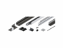 Set binari 2 Ante Modello Folding Concepta III Alluminio Anodizzato Sinisra | Hawa - immagine 5